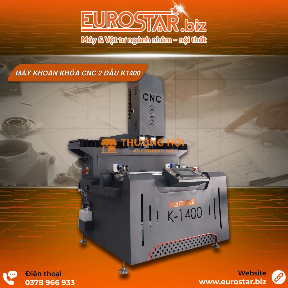 MÁY PHAY KHÓA CNC K1400