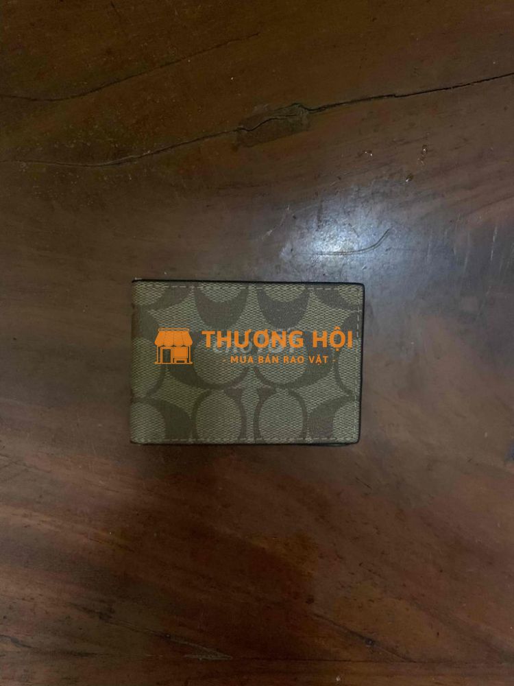 ví đựng thẻ thương hiệu coach chính hãng new