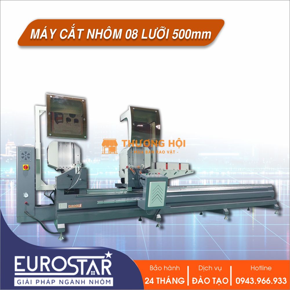 MÁY CẮT NHÔM 08 LƯỠI 500