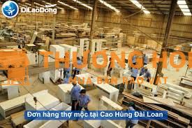 Cần 1 nam có tay nghề mộc đi xkld Đài Loan