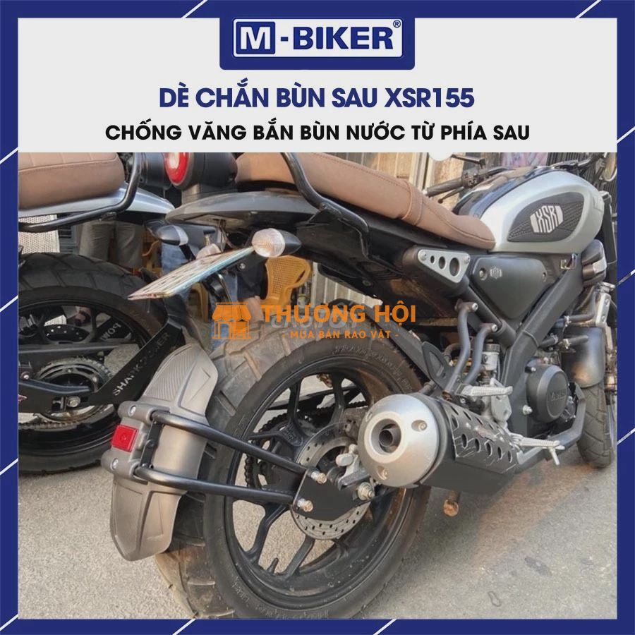 THANH LÝ Dè chắn bùn sau XSR155 chính hãng M-Biker