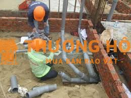 Nhân công hoặc tổ đội công nhật -Lắp đặt điện nước