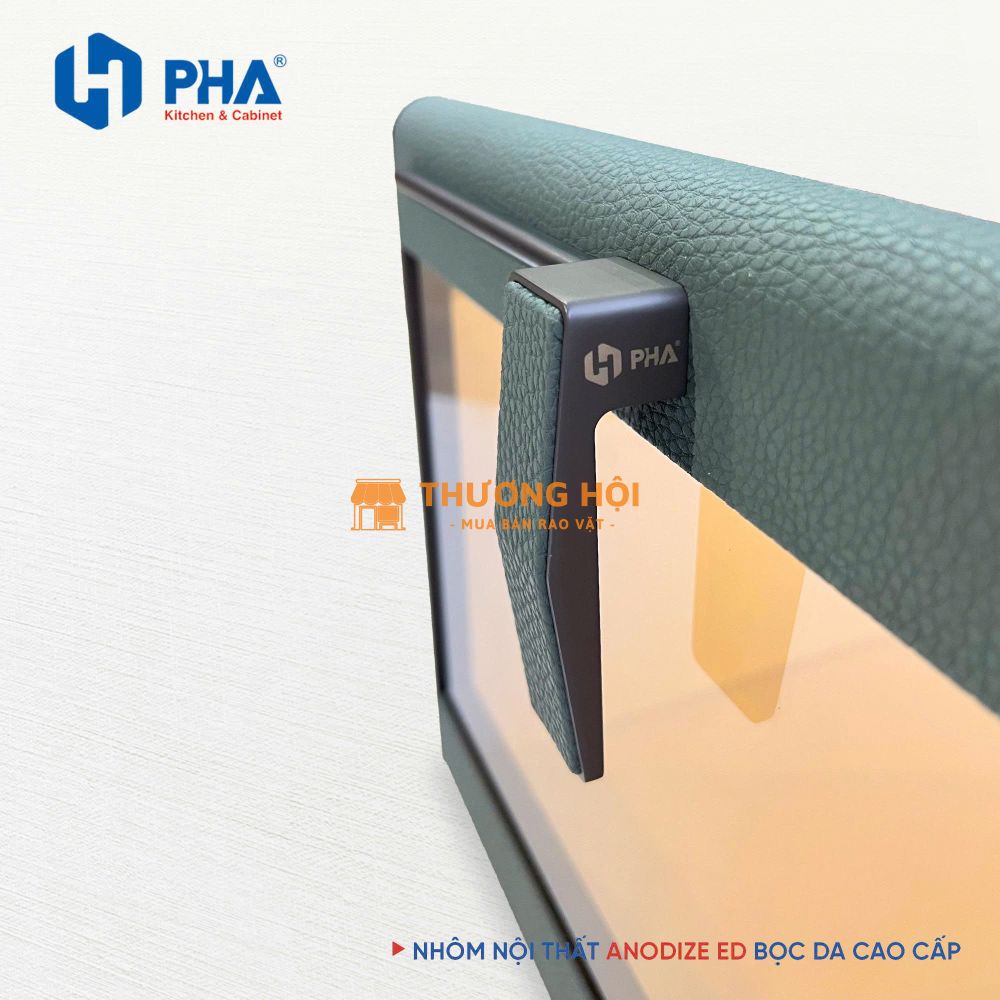 TAY NẮM BỌC DA HÌNH CHỮ NHẬT