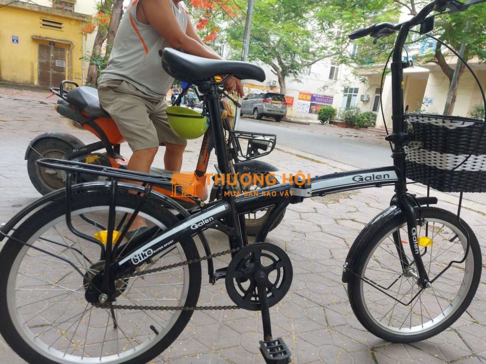 Xe đạp Galen gấp gọn còn mới.