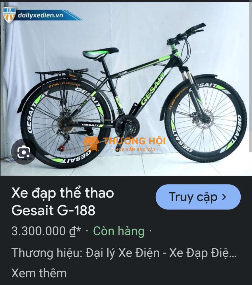 Bán xe đạp thể thao G+188