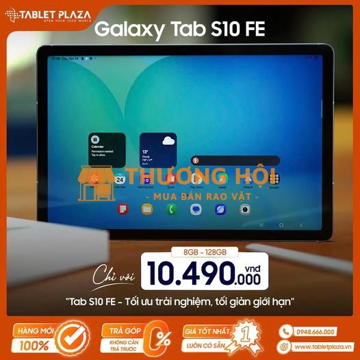 Galaxy tab s10 fe trải nghiệm hiệu năng đa nhiệm