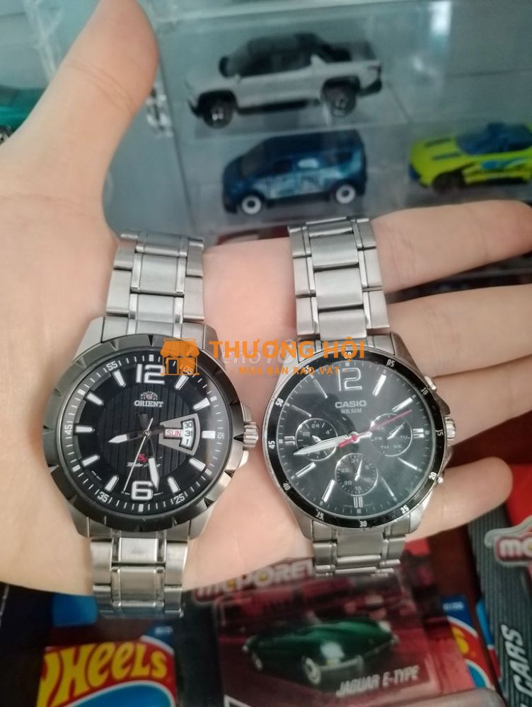 Cần pass 2 đồng hồ nam Casio và Orient