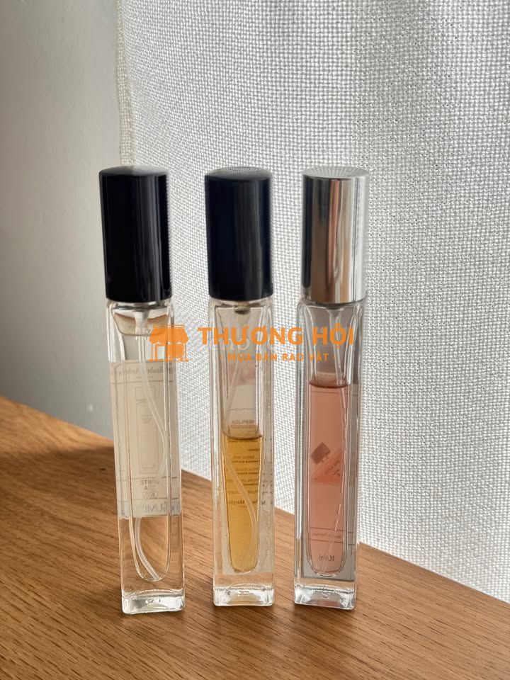 3 chai chiết nước hoa lẻ 10ml