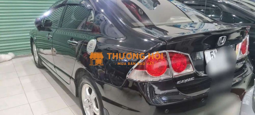 Honda civic số tự động màu đen xe zin cực đẹp