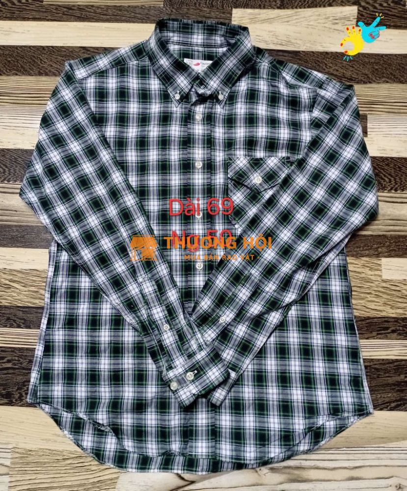 Set 3 Áo sơ mi nam 60k mới 70 80%