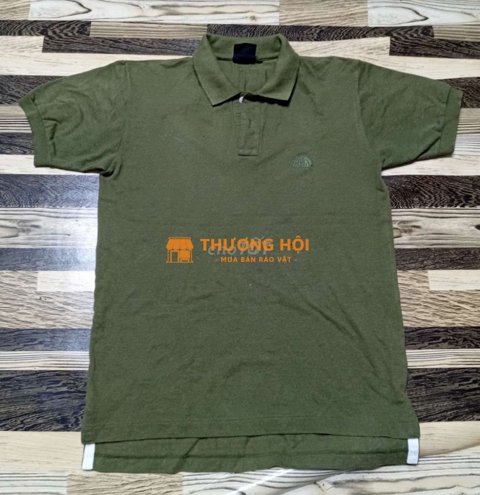 Áo thun nam 65 70kg mới 87% màu rêu