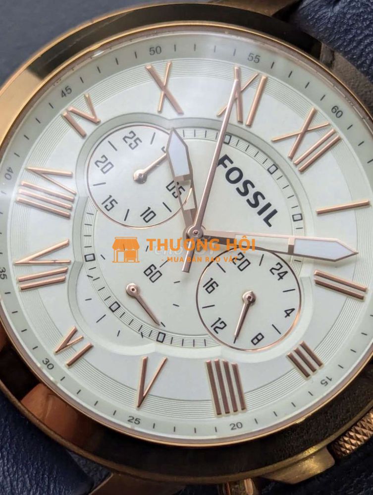 Đồng hồ Fossil chronograph thiết kế sang trọng
