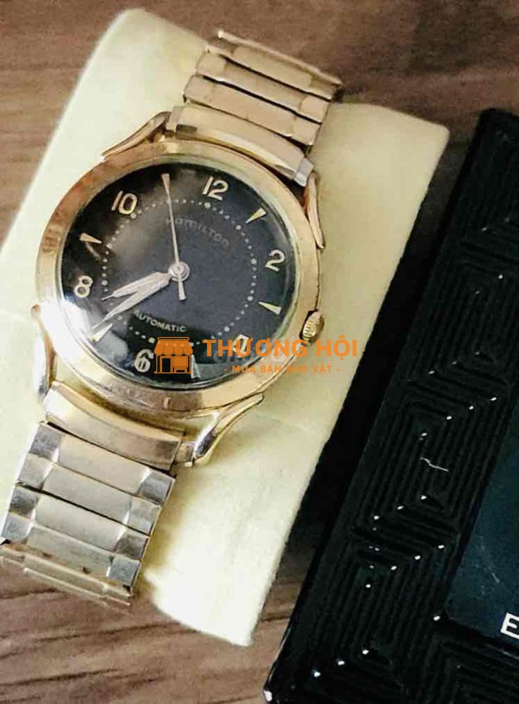 Hamilton Thuỵ Sỹ chính hãng Sx 1960 Bọc vàng 10k