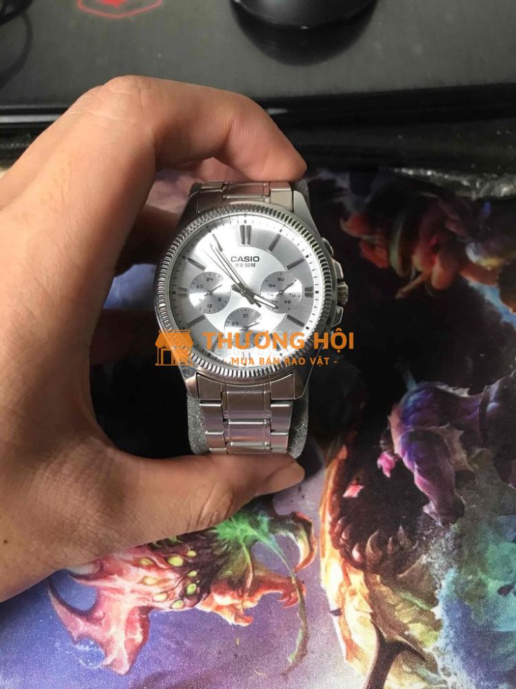 Đồng hồ Casio nam, thép không gỉ