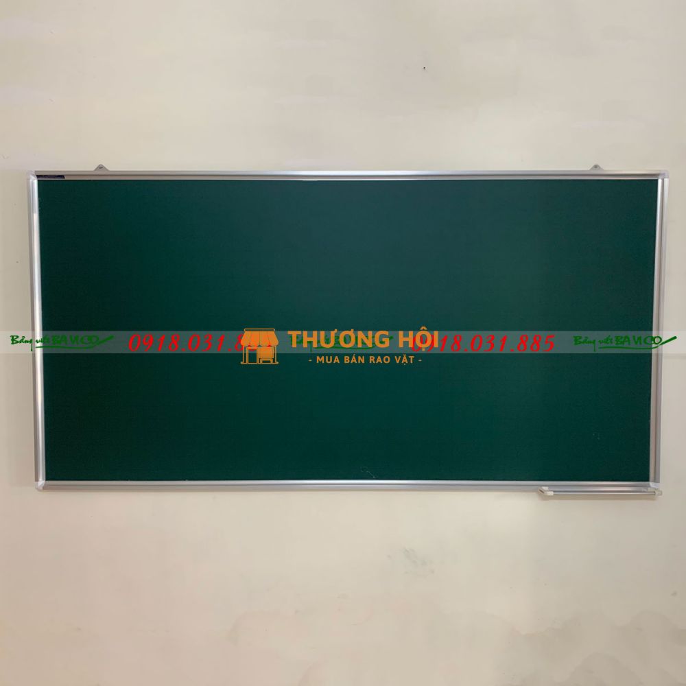 Bảng từ xanh viết phấn treo tường chống lóa