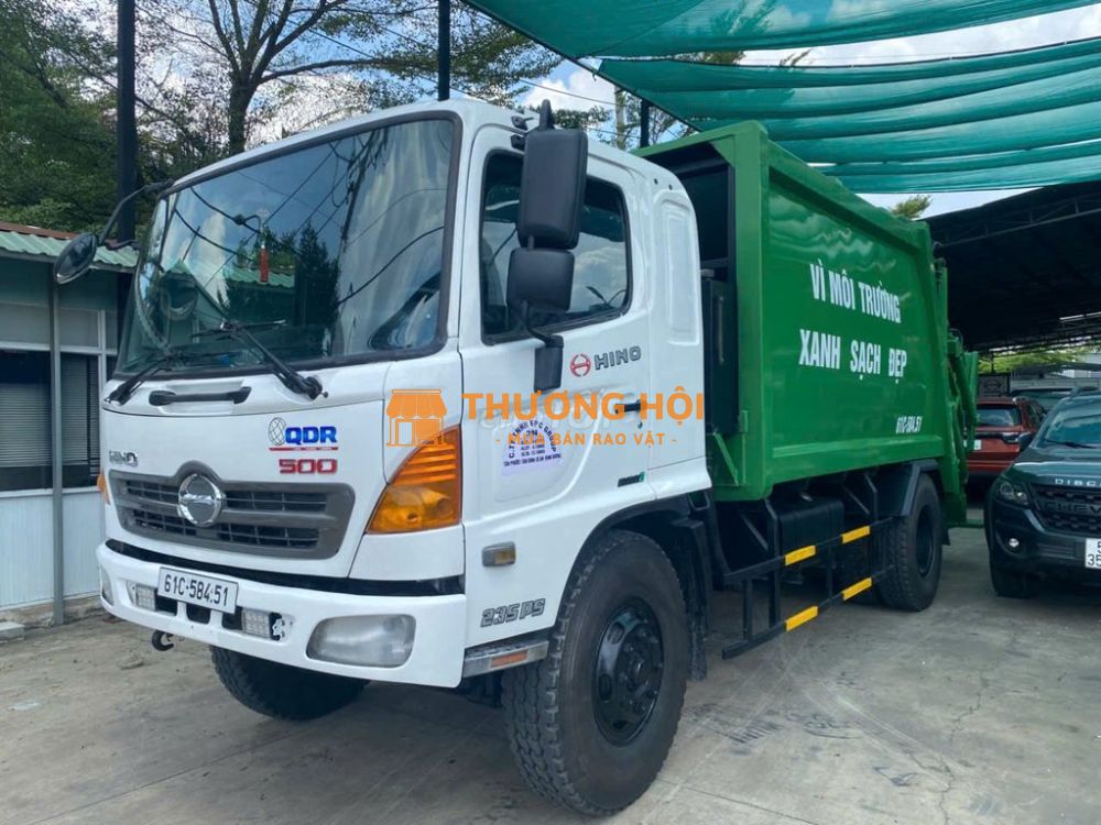 XE ÉP RÁC 14 KHỐI HINO đời 2016