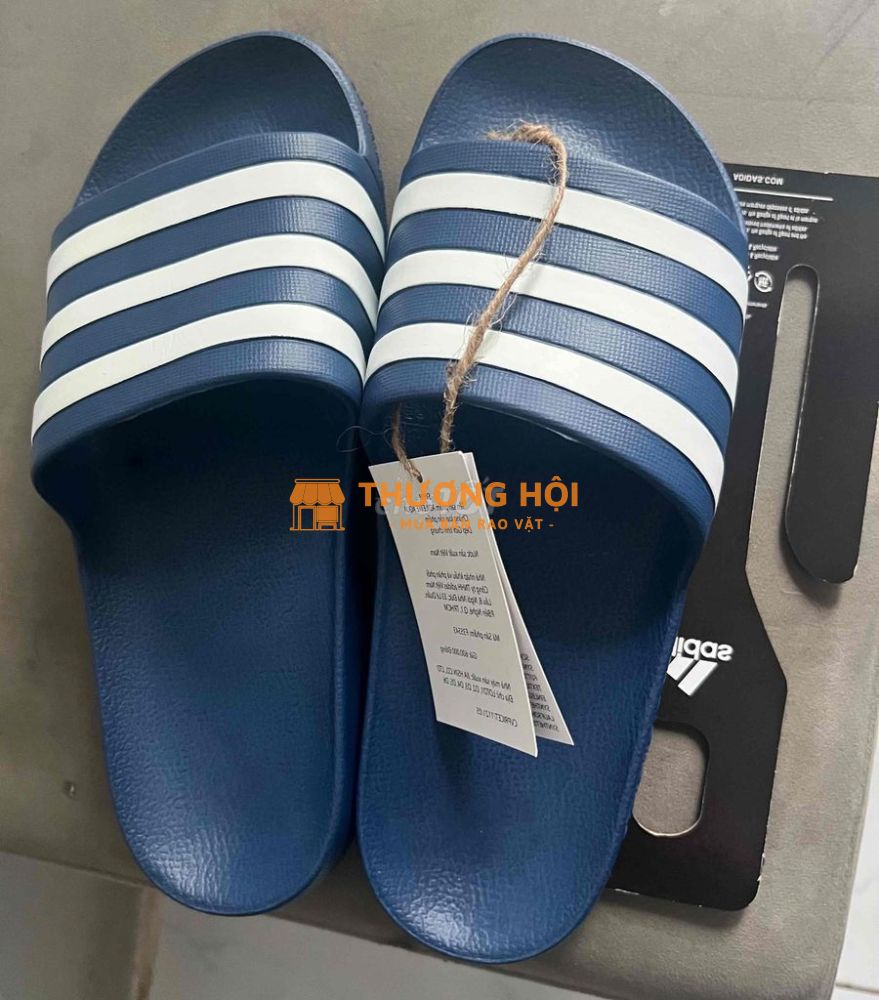 Dép adidas sz 42 Bao chính hãng mới full túi tab