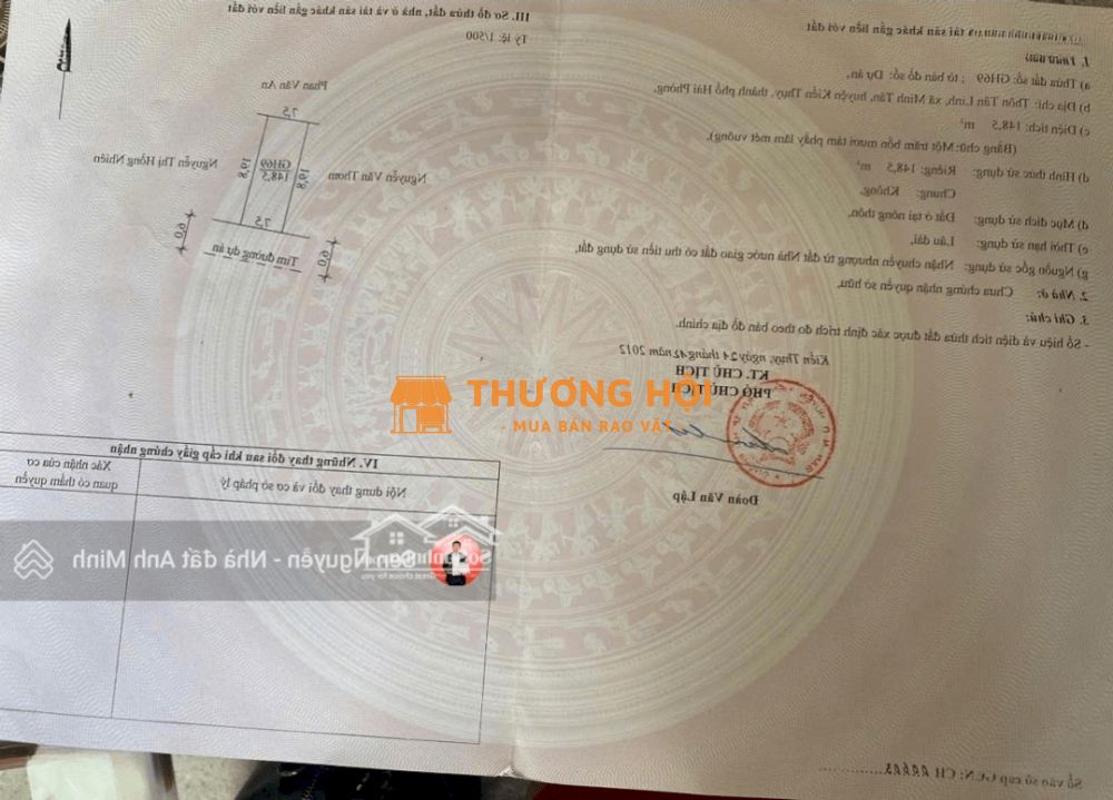 Hàng Hiếm Lô đất Vàng Tại Chung Cư Tắc Giang - Cơ Hội đầu Tư Sinh Lời Cao