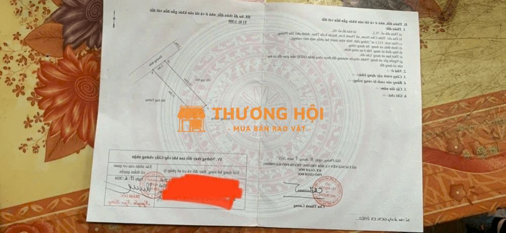 Bán đất 112.1m2, 1,969 Tỷ, Cẩm Hoàn, Thanh Sơn, Kiến Thụy, Hải Phòng, Uy Tín Hot