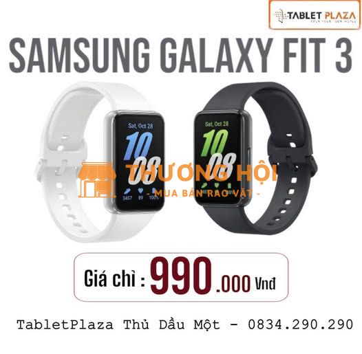 Bạn đã đeo thử Galaxy Fit3 chưa - chỉ 990k