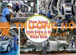 XKLD Nhật Bản đơn hàng sản xuất linh kiện ô tô