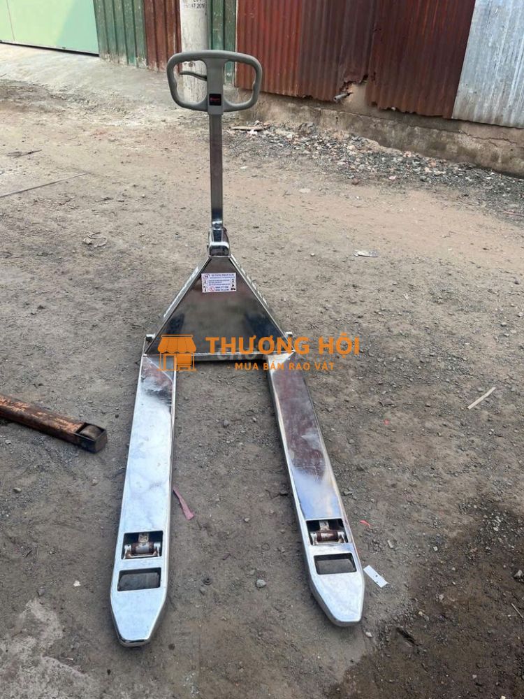 Xe nâng tay inox cũ hiệu Bishamon