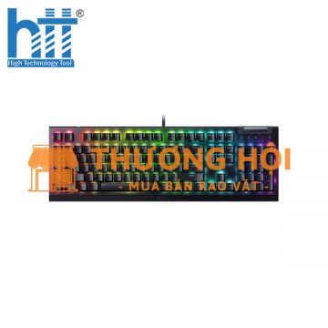 Bàn phím Razer BlackWidow V4 X Yellow Switch - Thiết kế nhỏ gọn, làm việc tiện lợi