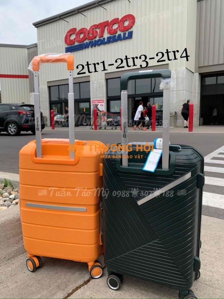 Vali Samsonite xách tay từ Mỹ siêu Nhẹ