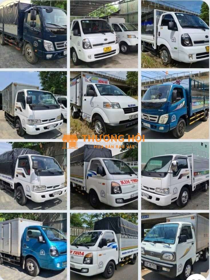 Kia 1t4 thùng kèo bạt thiết kế hãng mở hông dơi