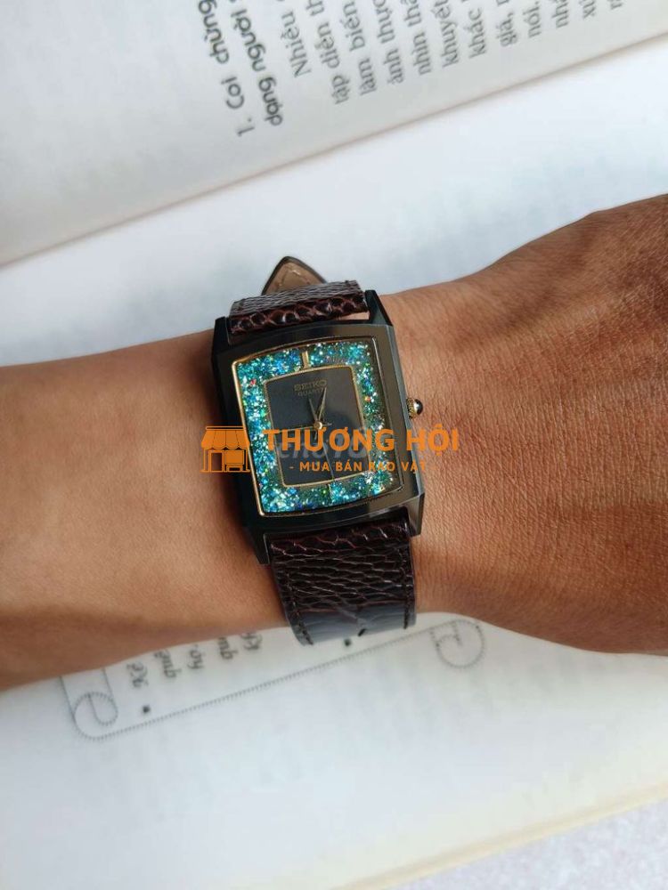 Gl giao lưu Seiko Dolce tank mỏng 5mm vỏ hiếm