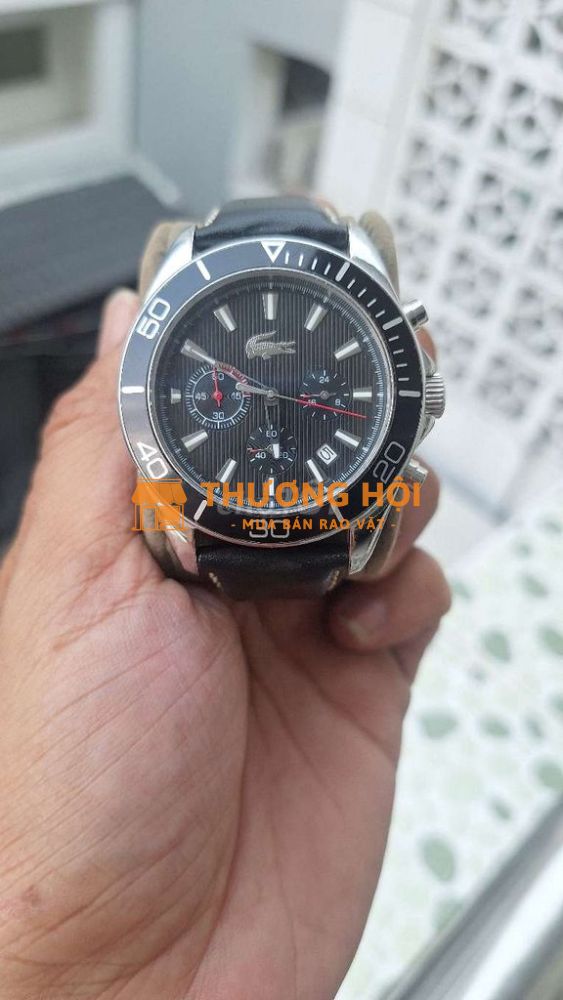 Đồng hồ nam Lacoste size 42 chạy chronograph
