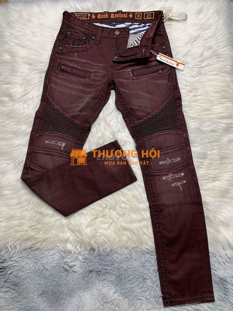 ✅ Quần : R.O.C.K - R.E.V.I.A.L ( Size 30 New )
