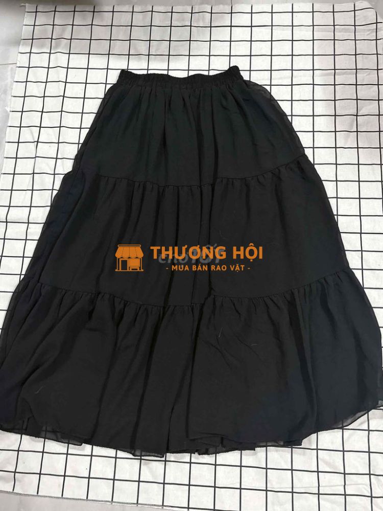 Chân váy đen freesize
