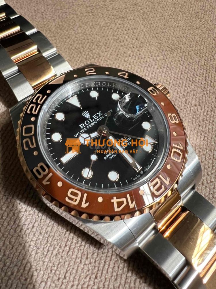 Đồng Hồ Rô.L.ex GMT Màu RootBeer. Bản Cao Cấp Nhất