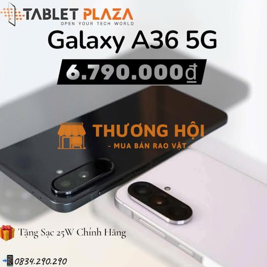 Siêu phẩm Galaxy A36 Giá chỉ 6.790.000đ