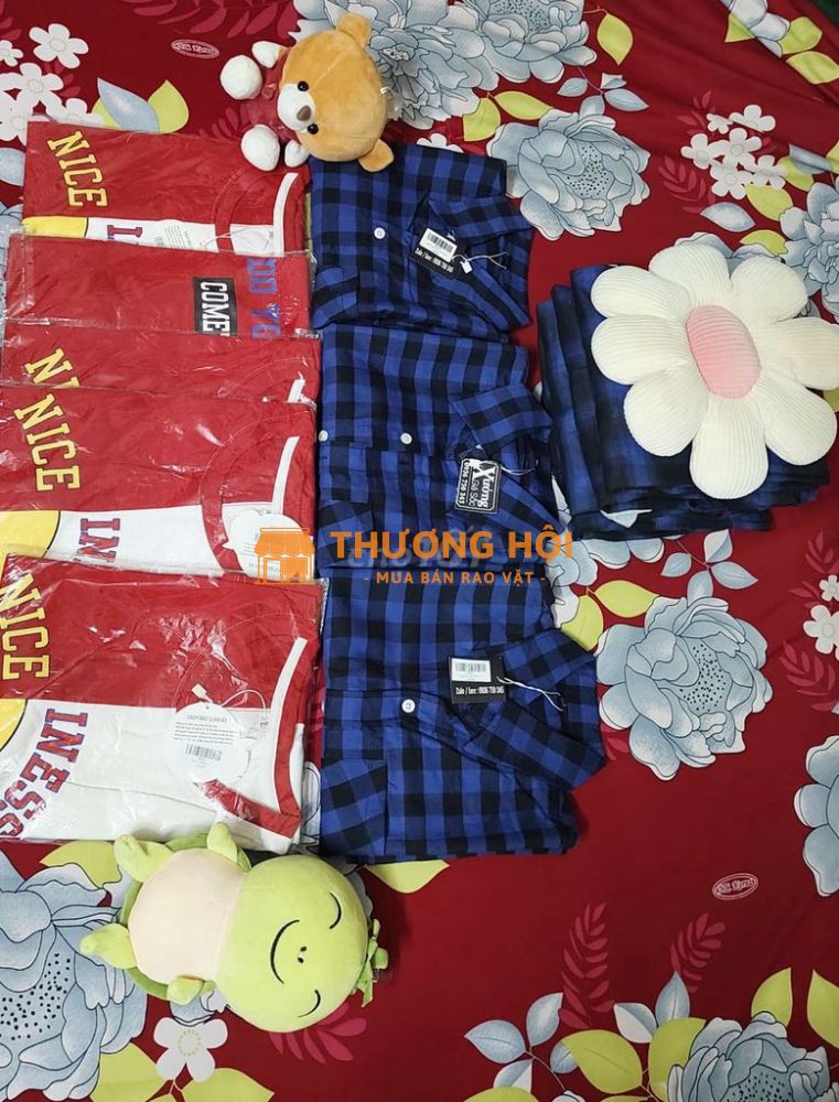 Combo set đồ nam 12 cái. Mua bán Quần áo tại Quận 8 Tp Hồ Chí Minh được đăng bởi Nguyên Thuận hình 1  1/1 Combo set đồ nam 12 cái