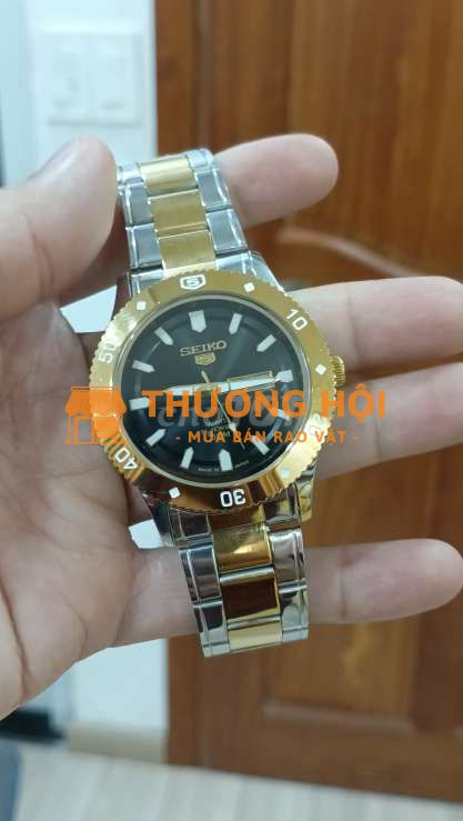 Seiko Nhật xách tay mặt 40mm kính saphia đẹp keng. Mua bán Đồng hồ tại Quận Gò Vấp Tp Hồ Chí Minh được đăng bởi  Nam Tan hình 2  2/6 Seiko Nhật xách tay mặt 40mm kính saphia đẹp keng