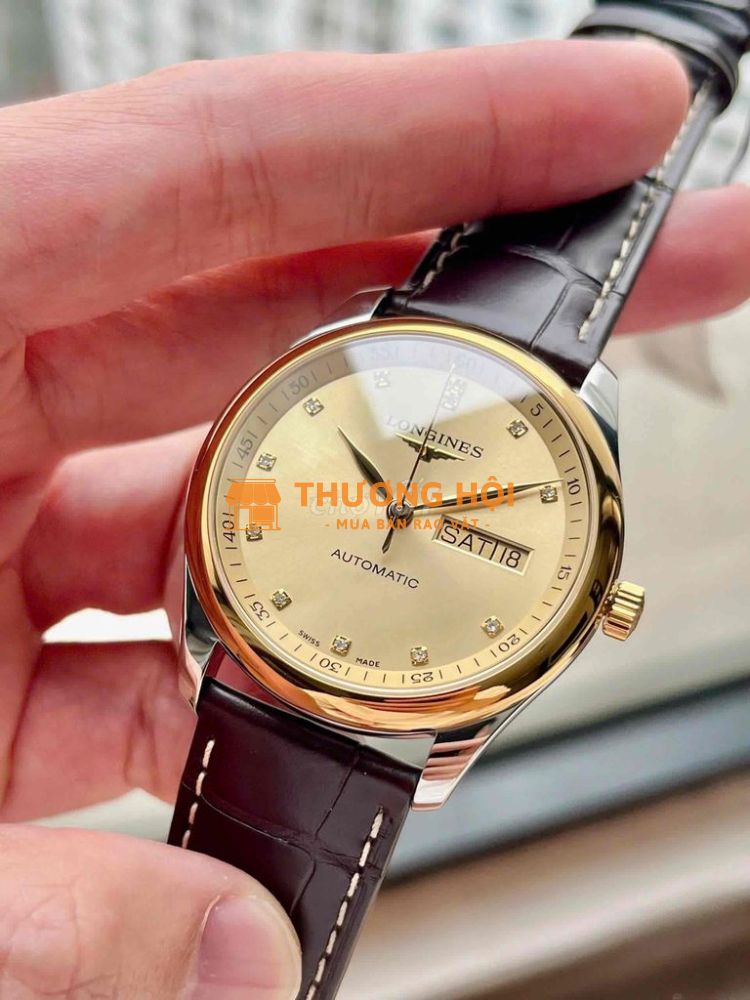 LONGINES MASTER DIAMOND L2.755.5.37.3. Mua bán Đồng hồ tại Quận Phú Nhuận Tp Hồ Chí Minh được đăng bởi Đình Túc Watch  Đồng Hồ Chính Hãng hình 3  3/5 LONGINES MASTER DIAMOND L2.755.5.37.3