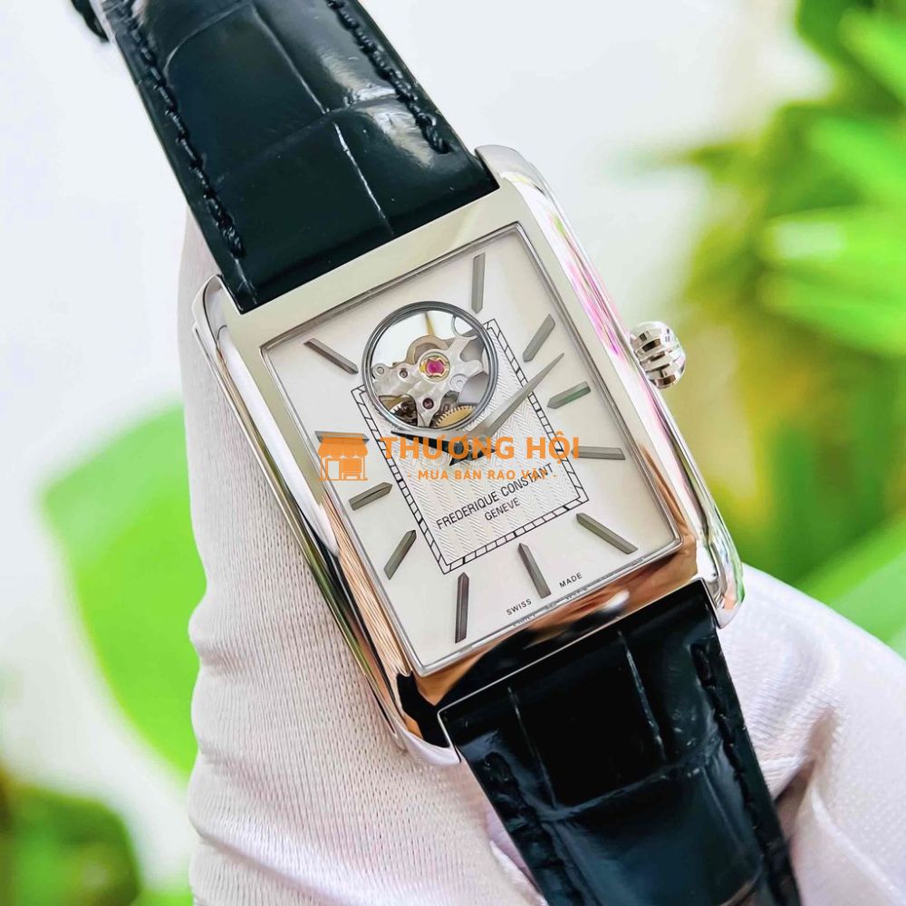FREDERIQUE CONSTANT TANK FC-311S4C6. Mua bán Đồng hồ tại Quận Bình Thạnh Tp Hồ Chí Minh được đăng bởi Đình Túc Watch  Đồng Hồ Chính Hãng hình 2  2/6 FREDERIQUE CONSTANT TANK FC-311S4C6