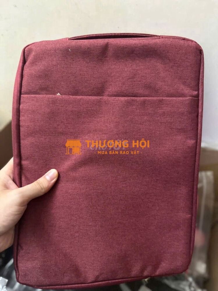 Túi đựng Laptop lẫn mẫu, chống sock, vải canvas