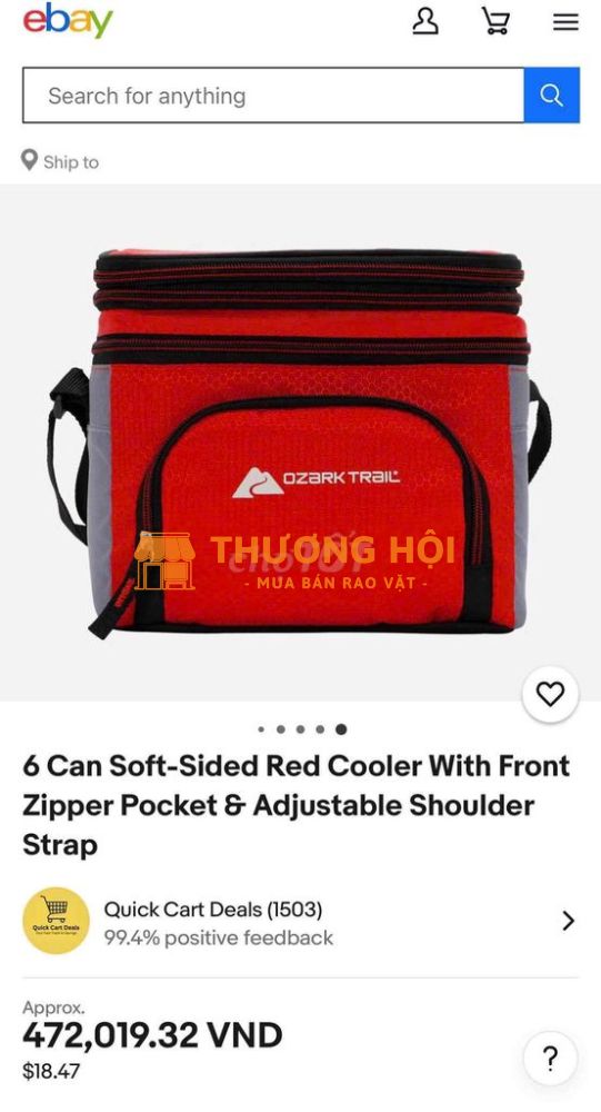 Túi giữ nhiệt 0zark Trail