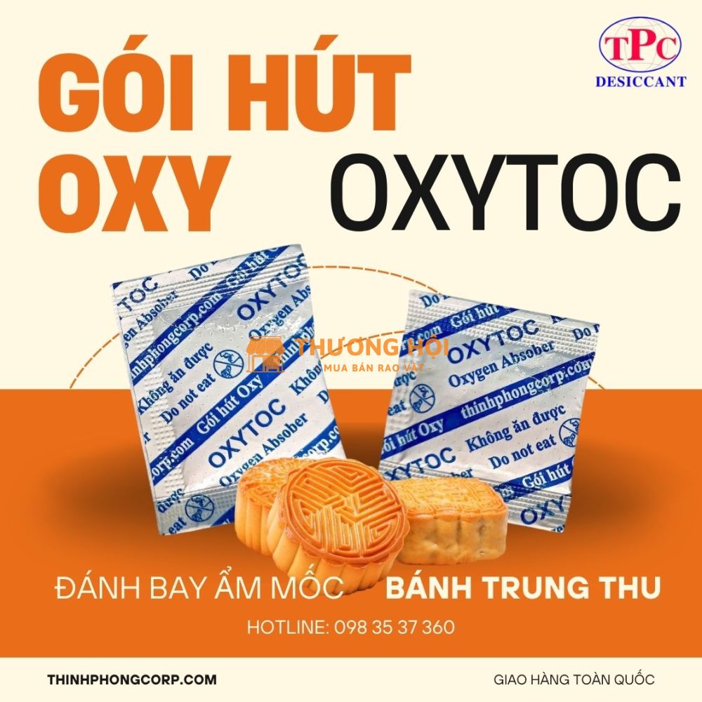 Gói hút Oxy - Nguyên phụ liệu trung thu, chống mốc