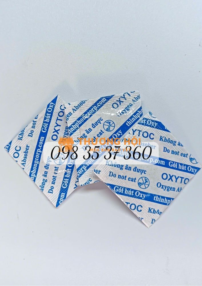 Nguyên phụ liệu làm bánh trung thu - Gói hút oxy 30cc 50cc
