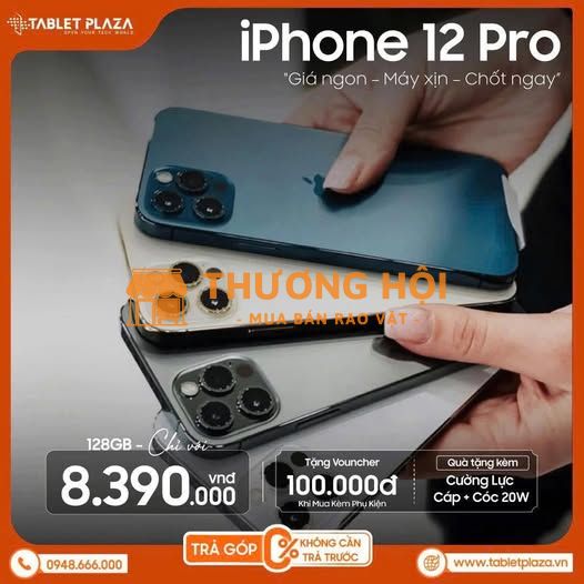 Chỉ 8.390.000đ – Sở hữu ngay Iphone 12 pro 128g sang xịn