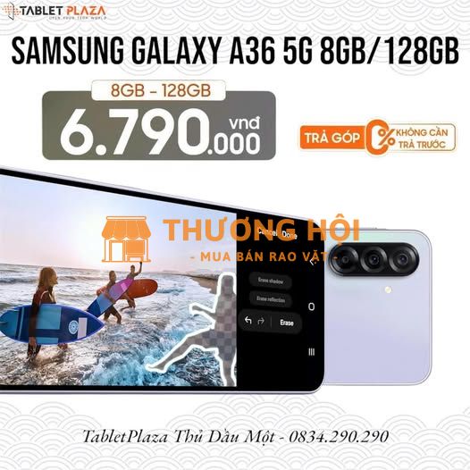 Đặt hàng liền tay samsung a36 chiến game mượt mà
