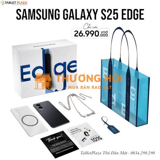 Giá chỉ 26.990.000 có ngay S25 Edge siêu mỏng