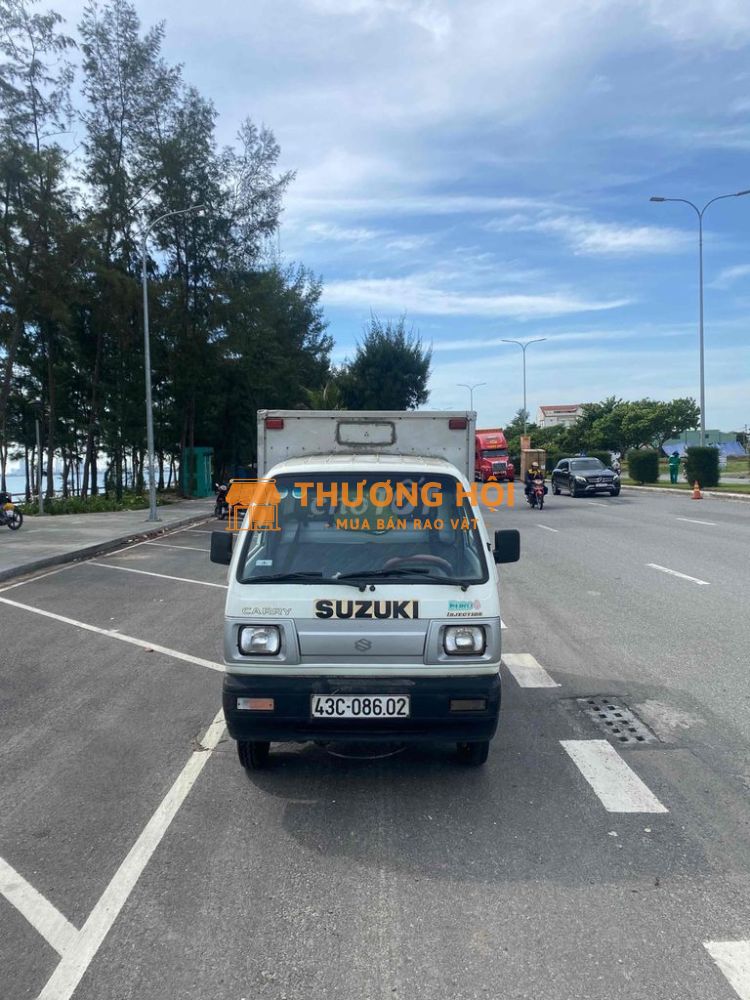 Suzuki 500kg sx 2003 Thùng kín inox Xe máy số chạy