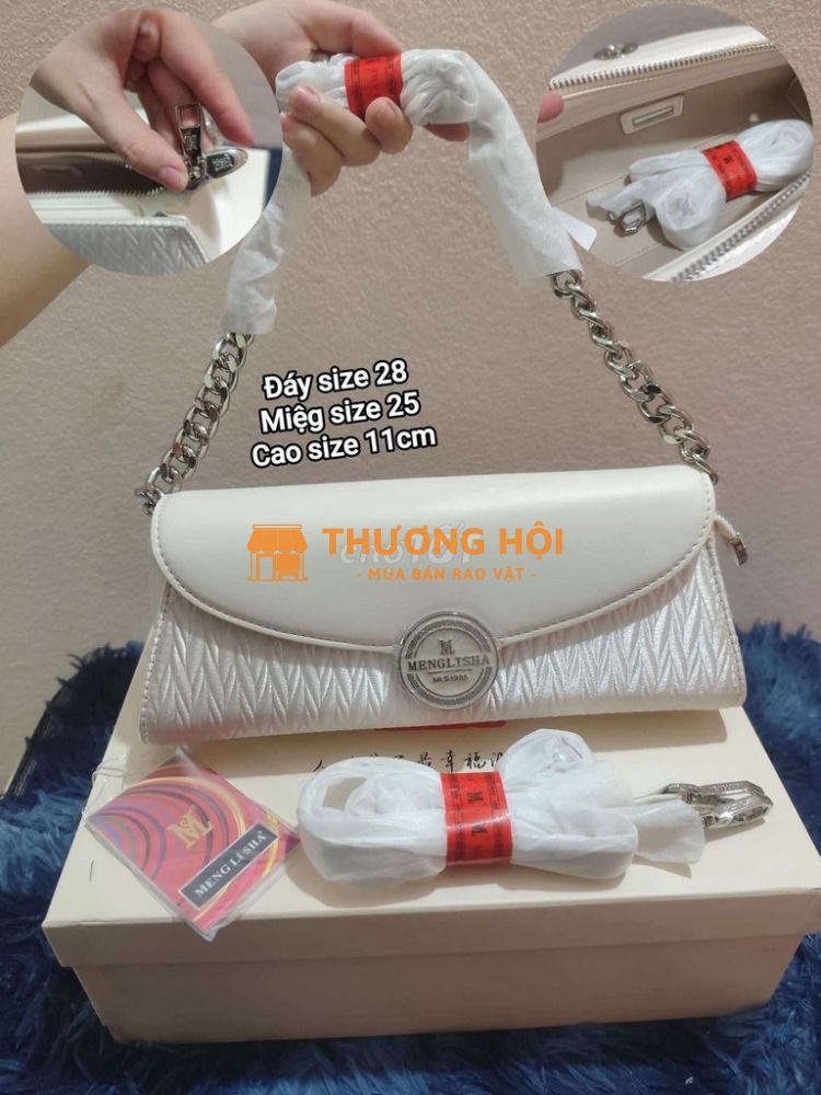 TÚI MENGLISHA CHÍNH HÃNG HONGKONG new fullbox