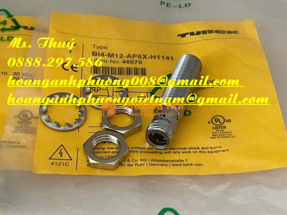 Cảm biến mới 100% - Turck BI4-M12-AP6X-H1141 - Bình Dương