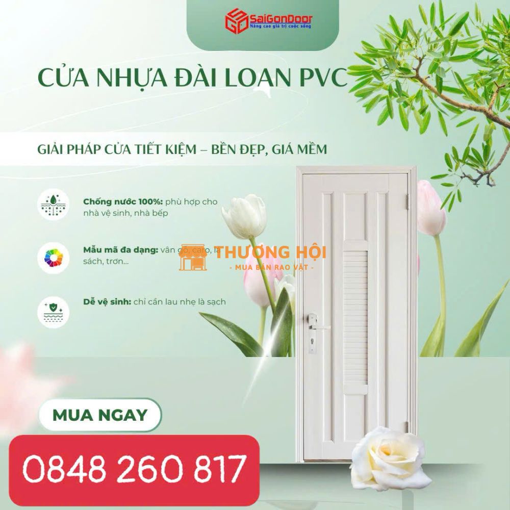 CỬA NHỰA ĐÀI LOAN